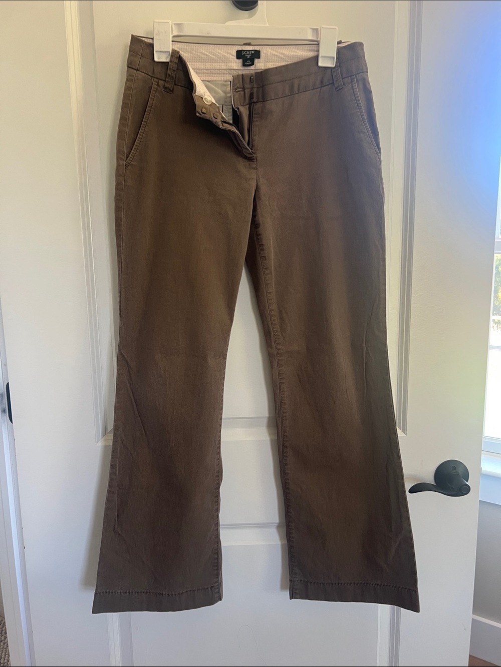 J. Crew Women’s Flare pants in Brown